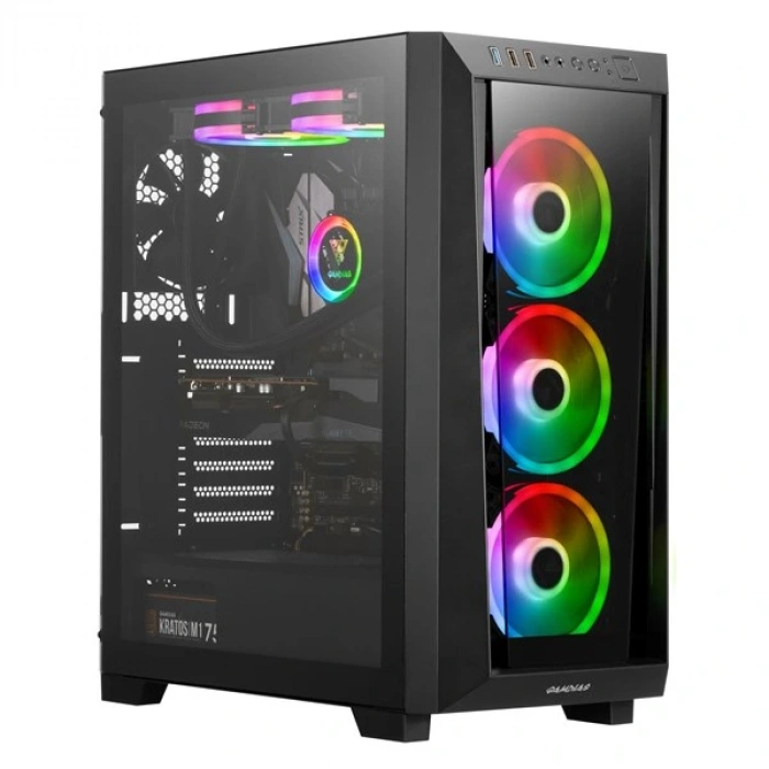 GAMDIAS 850W 80+ BRONZE TALOS M1 ELITE GAMING MID-TOWER PC KASASI