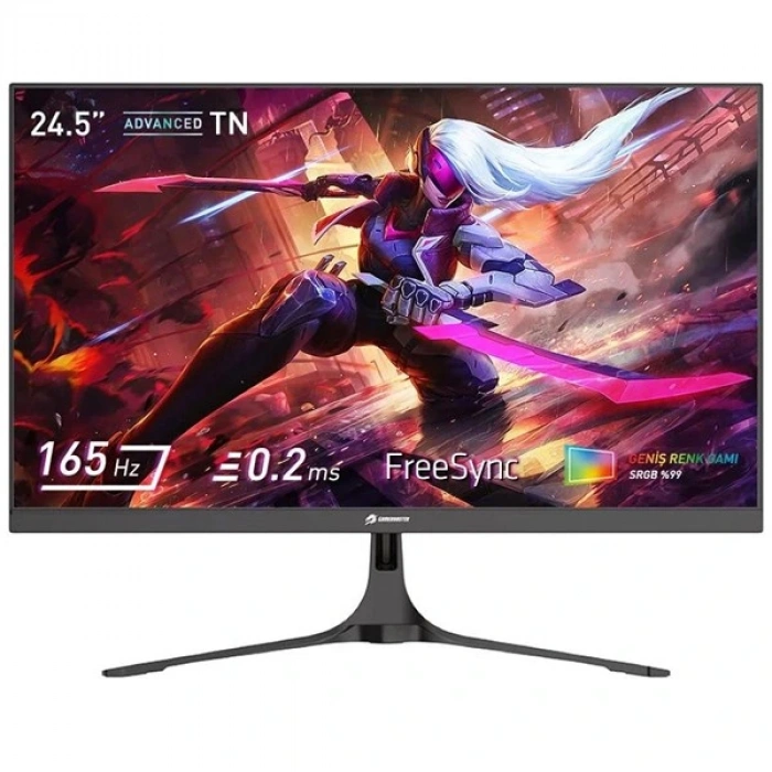 GAMEBOOSTER 24.5 TN GB-2516FF 0.2MS 165HZ HDMI-DP GAMING MONİTÖR