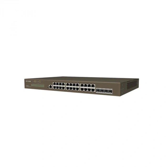 IP-COM 24port G3328F GIGABIT 4-SFP UPLINK L2 CLOUD YÖNETİLEBİLİR RACKMOUNT SWITCH
