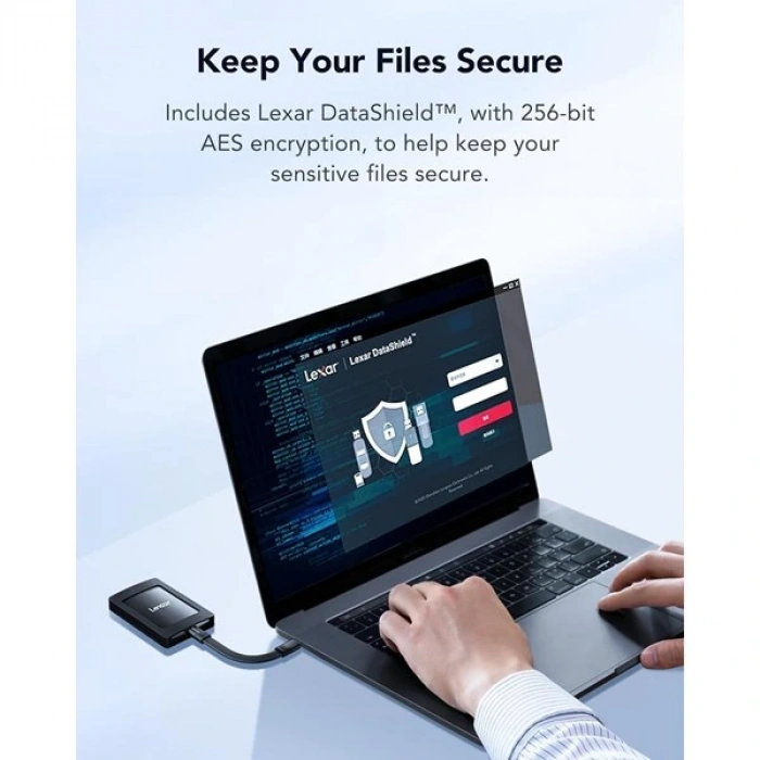 LEXAR 1TB SL500 PORTABLE SSD LSL500X001T-RNBNU USB 3.2 SSD HARİCİ DİSK