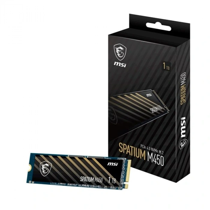 MSI 1TB SPATIUM M450 3400-2400MB/s M2 NVME GEN DİSK