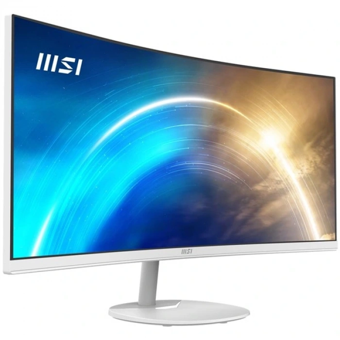 MSI 34 VA PRO MP341CQW 100HZ HDMI-DP KAVISLI EV OFIS MONİTÖRÜ 3440X1440 BEYAZ