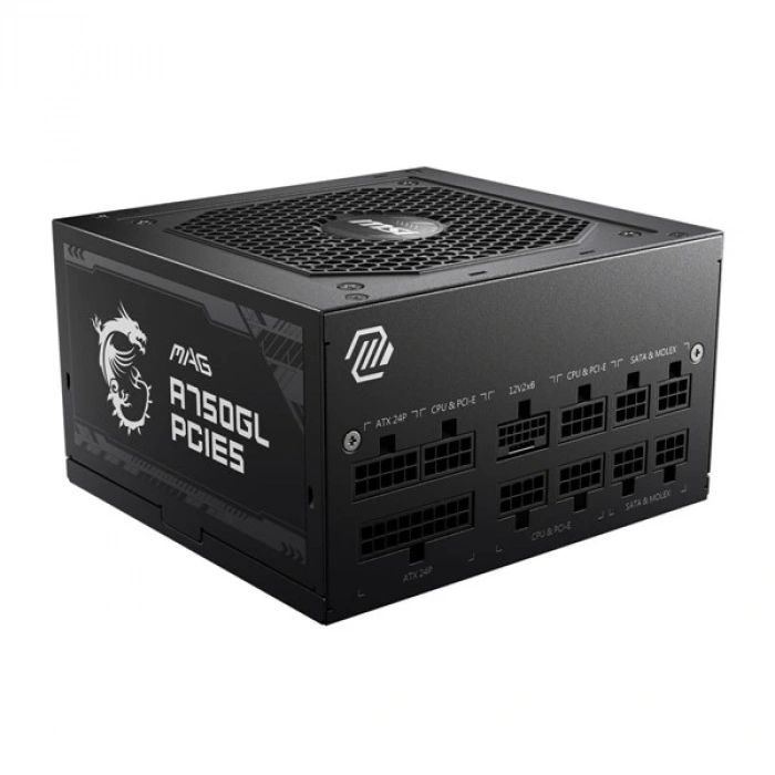 MSI 750W 80+ GOLD A750GL PCIE 5.0 TAM MODÜLER POWER SUPPLY