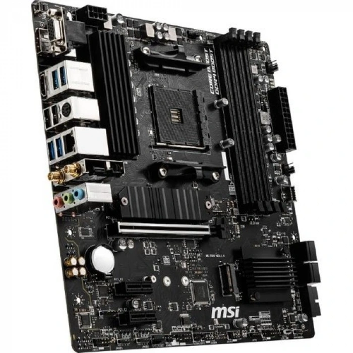 MSI B550M PRO-VDH WIFI DDR4 M2 PCIe NVME HDMI DP PCIe 16X v4.0 AM4 mATX