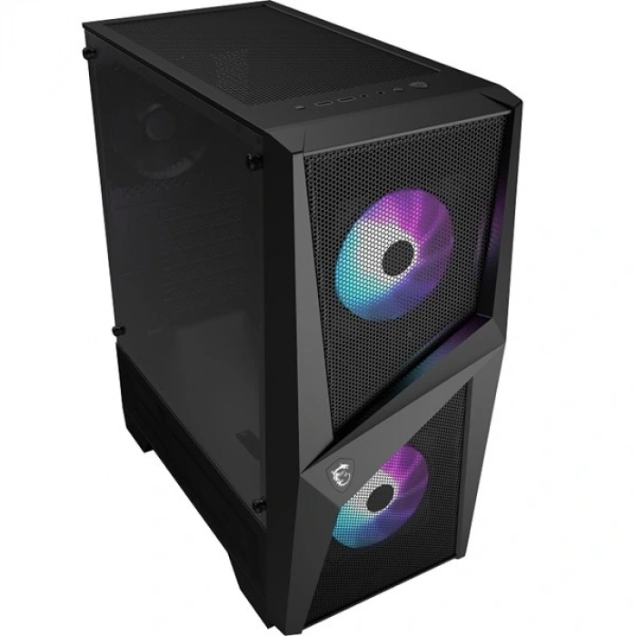 MSI MAG FORGE 100R Gaming Mid-Tower PC Kasası Siyah