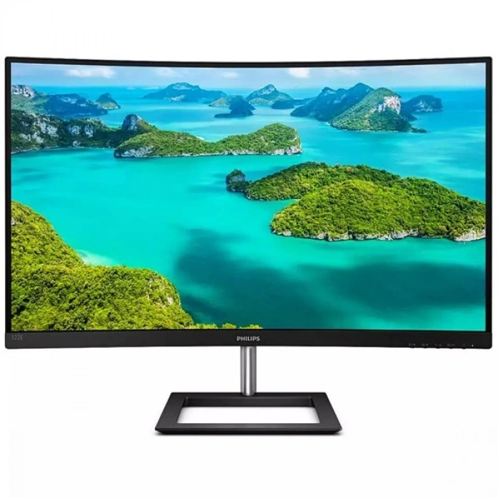 PHILIPS 31.5 VA 322E1C/00 4MS 75Hz HDMI-DP KAVISLI MONİTÖR 1920x1080