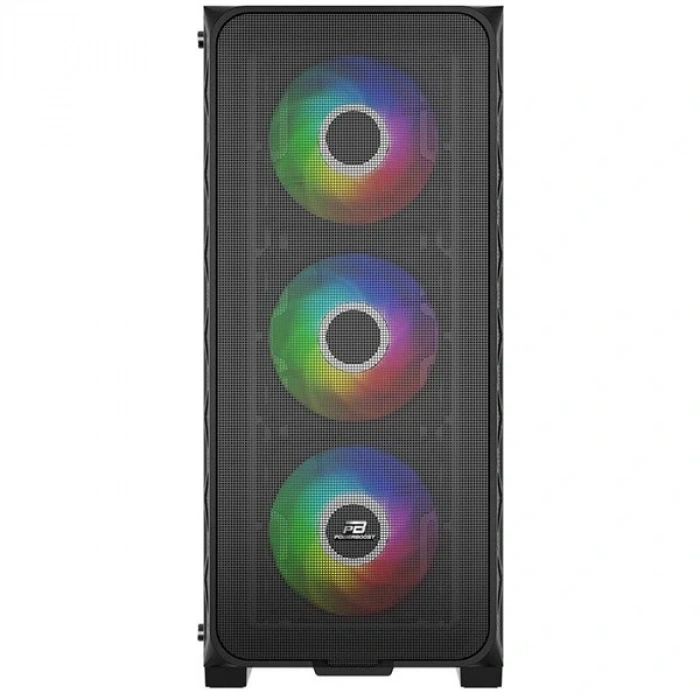 POWERBOOST 600W 80+ PB-PS5846B Gaming Mid-Tower PC Kasası