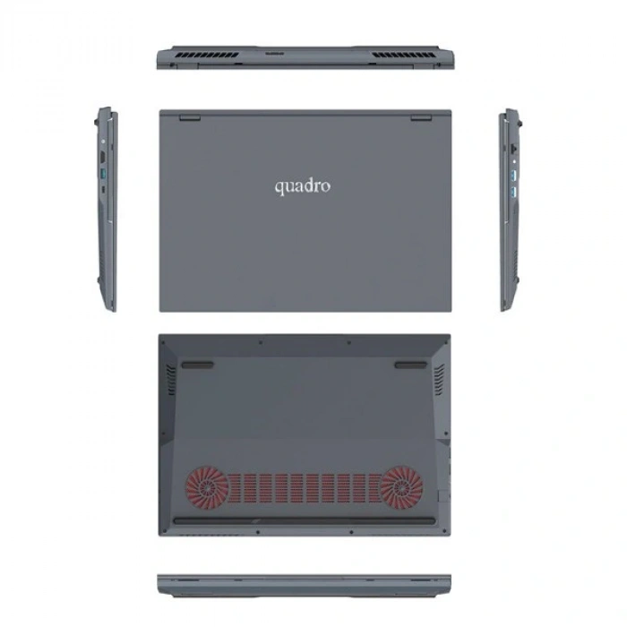 QUADRO 14 DOKUNMATİK DS1630 CORE i7 10850H 16GB 512GB M2 NVME- O/B UHD FRD
