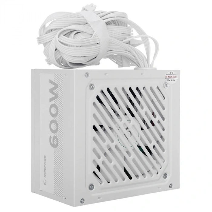 RAMPAGE 600W 80+ BRONZE RMP-600-80P POWER SUPPLY BEYAZ