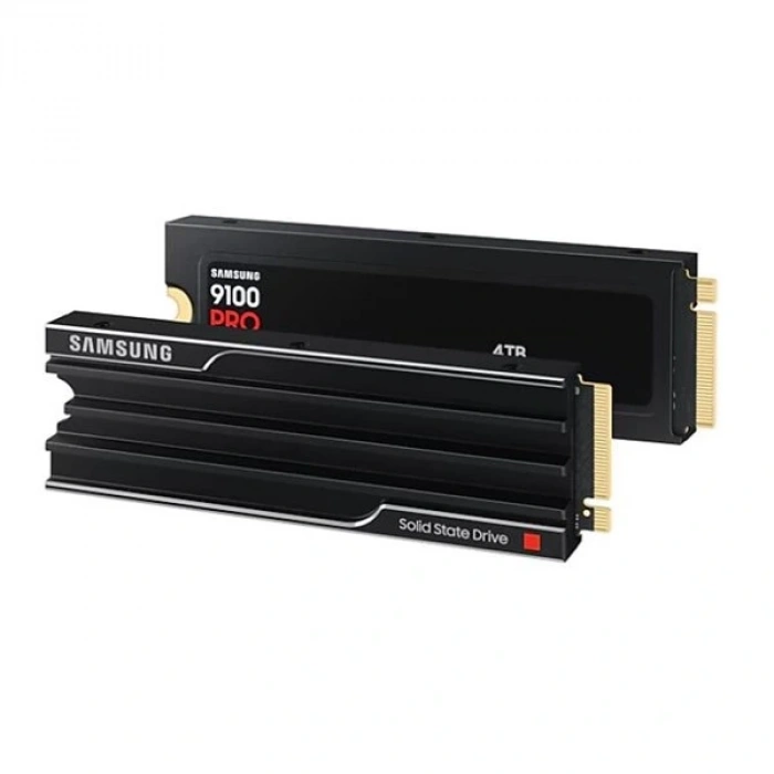 SAMSUNG 4TB 9100 PRO MZ-VAP4T0CW 14800-13400MB/s M2 NVME GEN5 DİSK SOĞUTUCULU