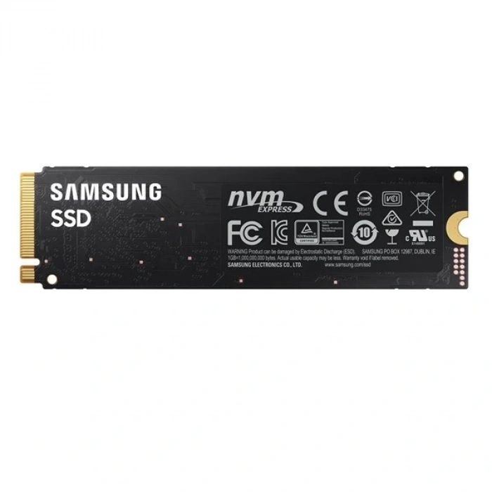 SAMSUNG 500GB SSD980 MZ-V8V500BW 3100- 2600MB/s M2 PCIe NVMe Gen3 Disk