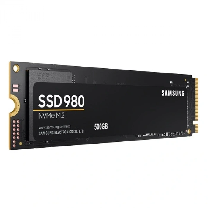 SAMSUNG 500GB SSD980 MZ-V8V500BW 3100- 2600MB/s M2 PCIe NVMe Gen3 Disk