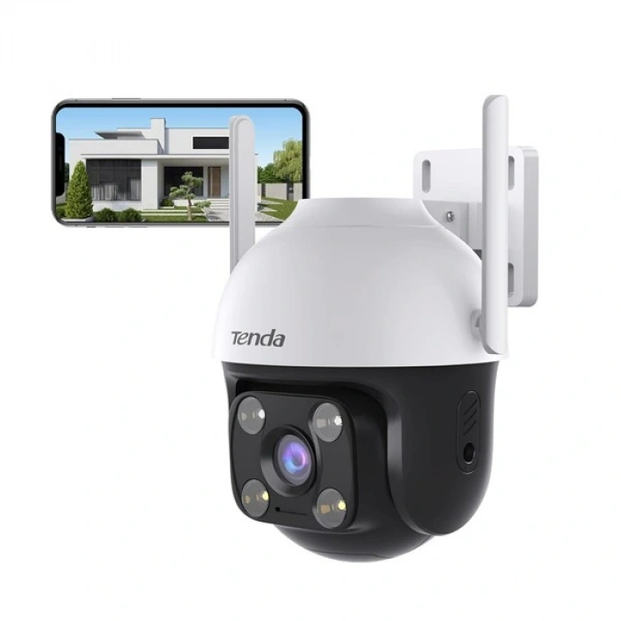 TENDA 2MP CH3 Kablosuz Outdoor Pan/Tilt IP Kamera