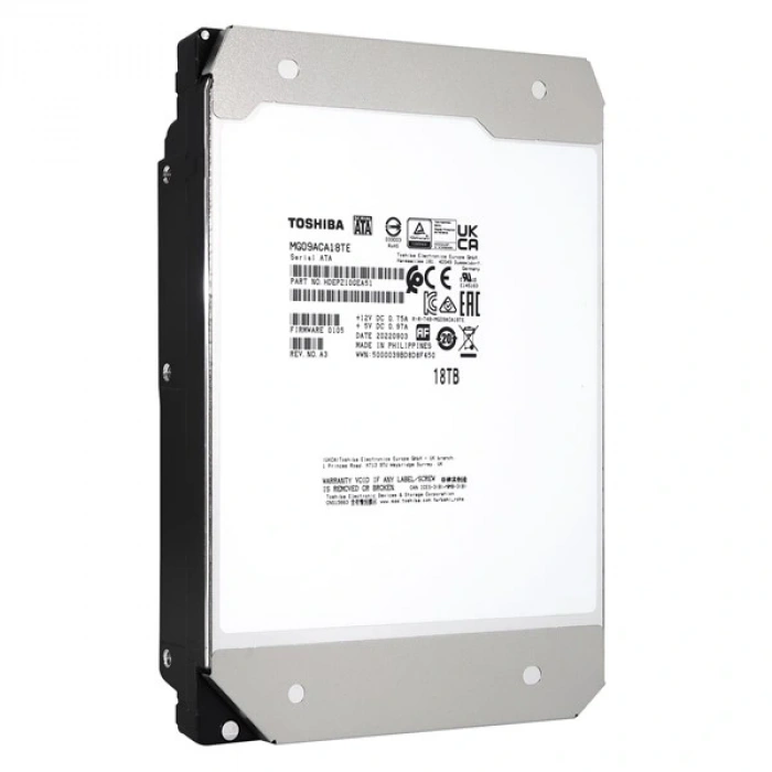 TOSHIBA 3.5 18TB MG09 MG09ACA18TE 7200 RPM 512MB SATA-3 ENTERPRISE