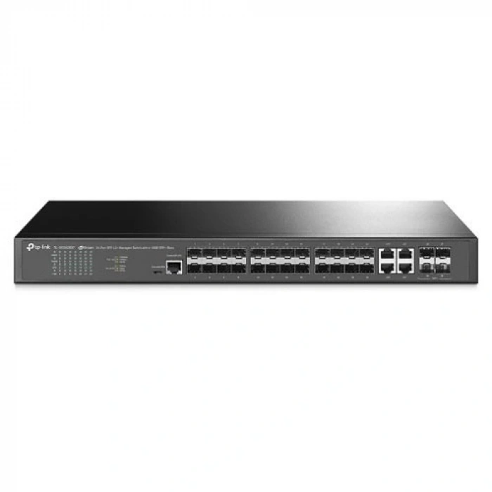 TP-LINK 24port FSP TL-SG3428XF Gigabit 4-10Gbe SFP Yönetilebilir Switch