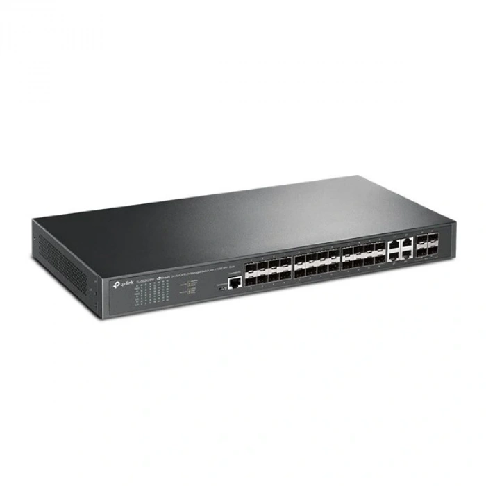 TP-LINK 24port FSP TL-SG3428XF Gigabit 4-10Gbe SFP Yönetilebilir Switch