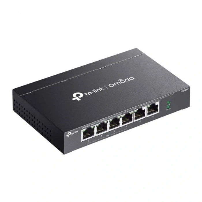 TP-LINK 5port DS106P 10/100 67W 4port POE YÖNTİLEMEZ SWITCH