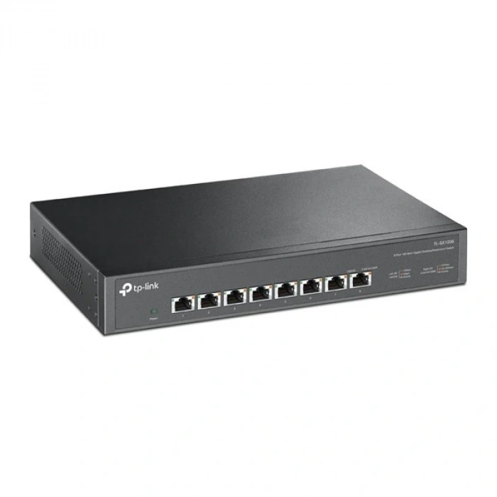 TP-LINK 8-PORT TL-SX1008 10-GIGABIT YÖNETİLEMEZ SWITCH