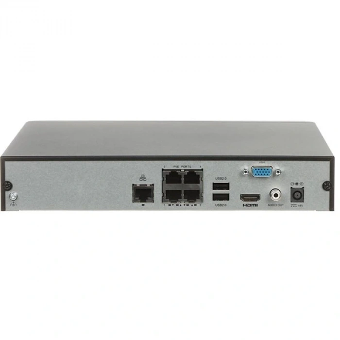 UNV 4 Kanal 8mp NVR301-04S3 4K H265 NVR Kayıt Cihazı 1U