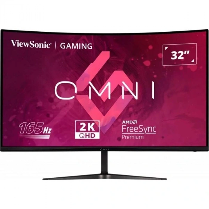 VIEWSONIC 31.5 VA VX3218C-2K 1MS 165HZ HDMI-DP KAVISLI GAMING MONİTÖR 2560X1440