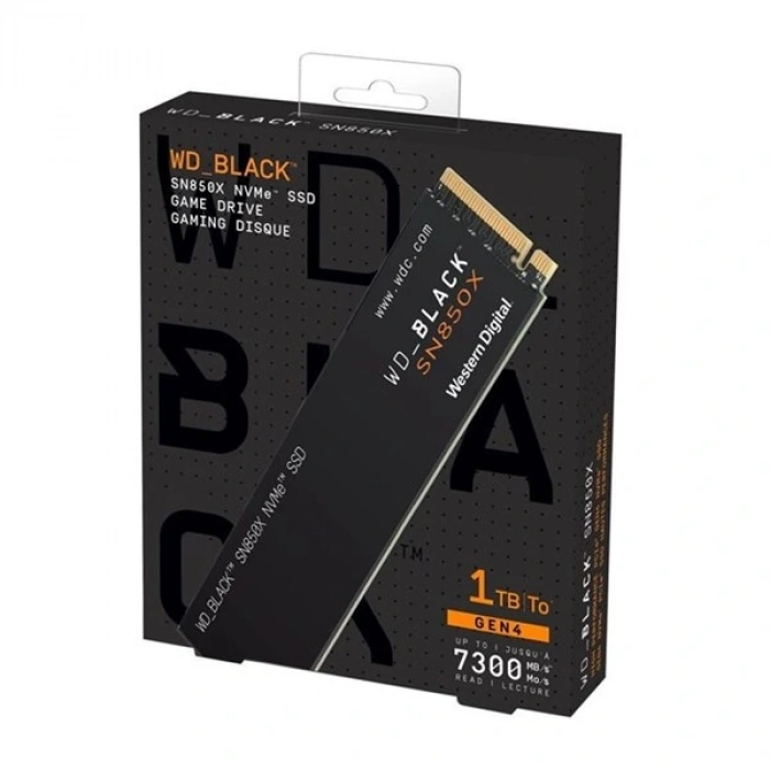 WD 1TB SN850X WDS100T2X0E 7300-6300MB/s M2 NVME GEN4 DİSK