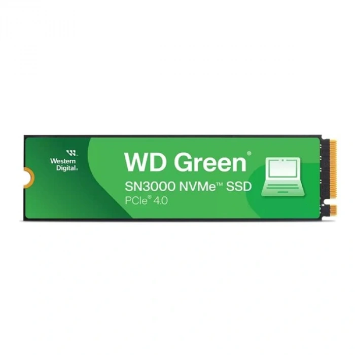 WD 2TB GREEN SN3000 WDS200T4G0E-00CPS0 5000-4200MB/s M2 NVME GEN4 DİSK