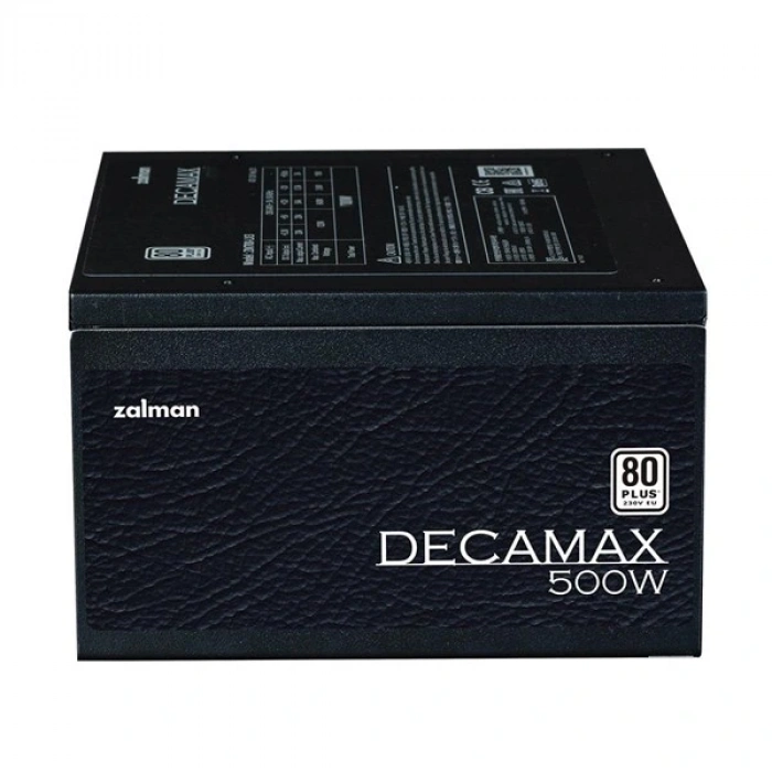 ZALMAN 500W 80+ DECAMAX ZM500-LX3 ATX POWER SUPPLY
