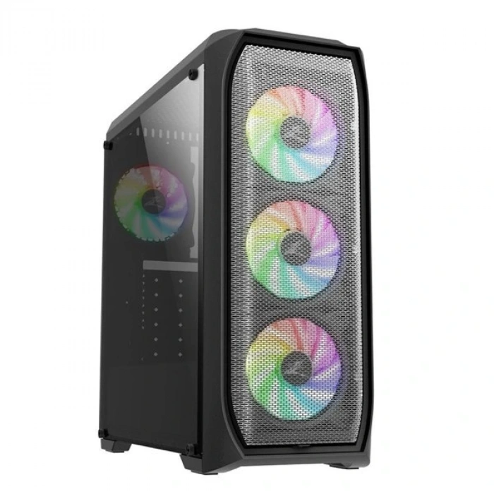 ZALMAN 700W  N5-MF 4-RGB FANLI GAMING MID TOWER PC KASASI