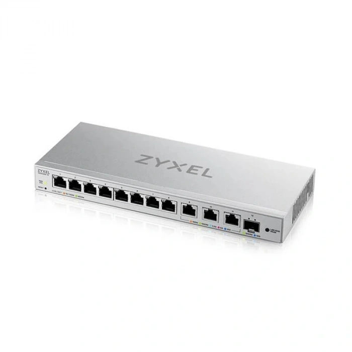 ZYXEL 12port XGS1250-12 v5 8port GIGABIT 3port 10GbE-1-SFP 10GGbE YÖNETİLEBİLİR SWITCH