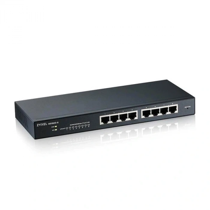 ZYXEL 8port GS1900-8 v2 Gigabit Yönetilebilir Swıtch