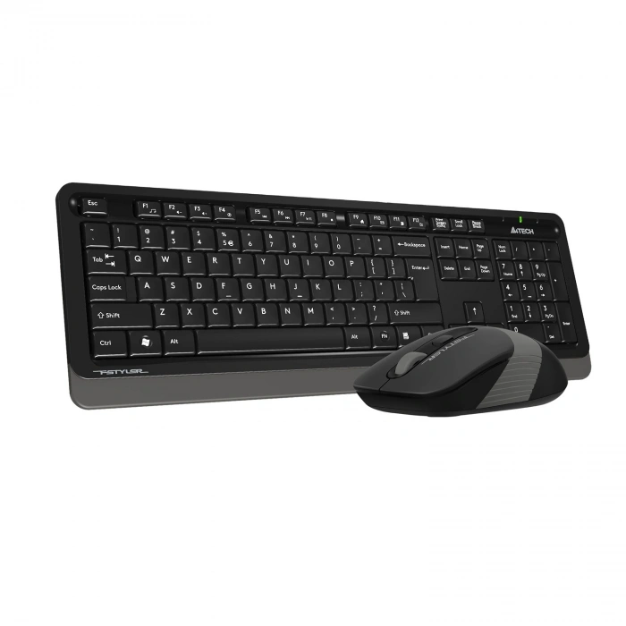 A4 TECH FG1010 KABLOSUZ STANDART GRİ Q KLAVYE MOUSE