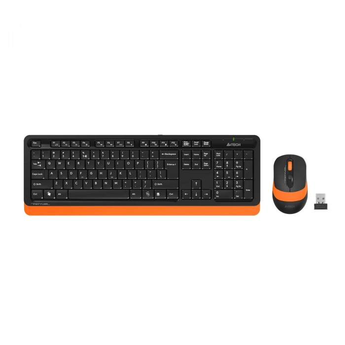 A4 TECH FG1010 KABLOSUZ STANDART TURUNCU Q KLAVYE MOUSE