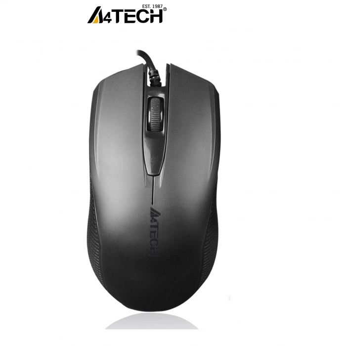 A4 TECH OP-760 USB 1000 DPI SİYAH MOUSE V-TRACK