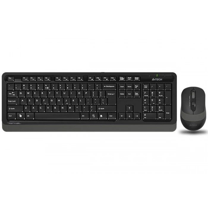 A4TECH FG1010 Kablosuz F Trk Siyah/Gri Klavye - Mouse Set