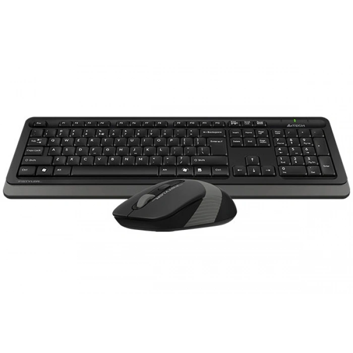 A4TECH FG1010 Kablosuz F Trk Siyah/Gri Klavye - Mouse Set