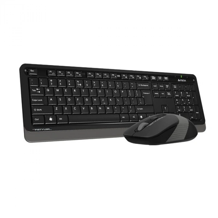 A4TECH FG1010 Kablosuz F Trk Siyah/Gri Klavye - Mouse Set