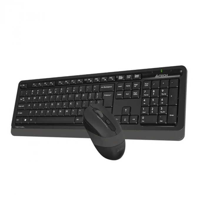 A4TECH FG1010 Kablosuz F Trk Siyah/Gri Klavye - Mouse Set