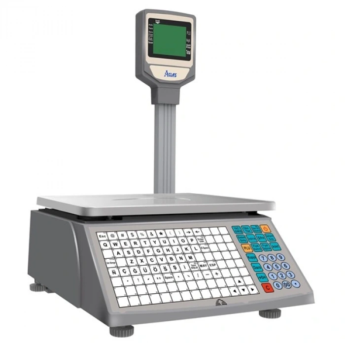 ACLASS LS2 Barkod Yazıcılı Terazi Ethernet,Seri 15kg