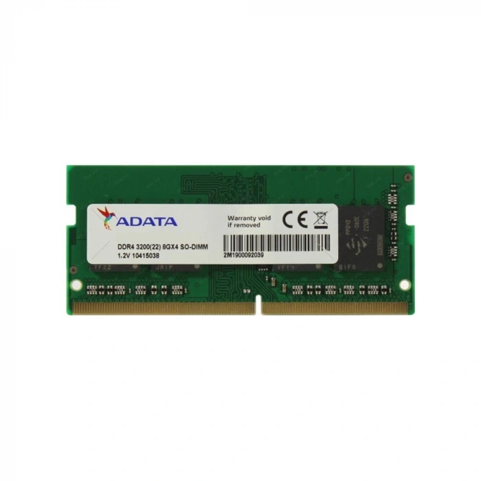 ADATA 8GB 3200Mhz DDR4 NOTEBOOK RAM BULK ADTSO3200/8