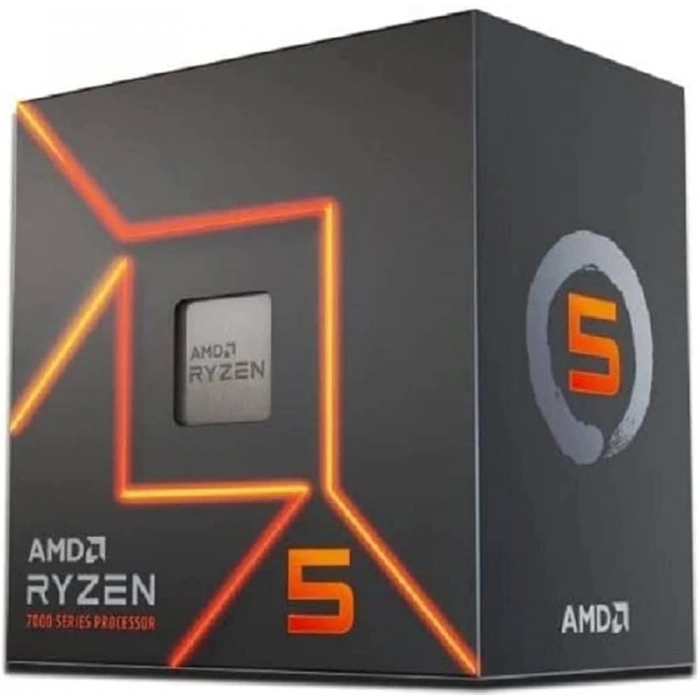 AMD RYZEN 5 7600X 38MB 6çekirdekli O/B UHD AM5 105w Kutulu+Fansız