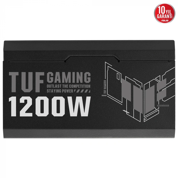 ASUS 1200W 80+ GOLD TUF GAMING 1200G PCIe5.0 Tam Modüler Power Supply