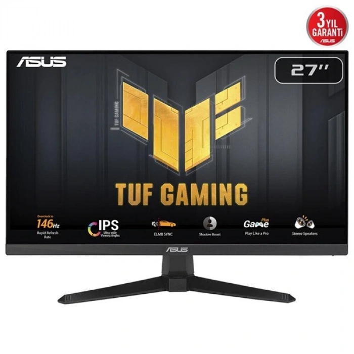 ASUS 23.8 IPS TUF GAMING VG249QE5A 1MS 144Hz HDMI-DP Gaming Monitör (1920 X 1080)