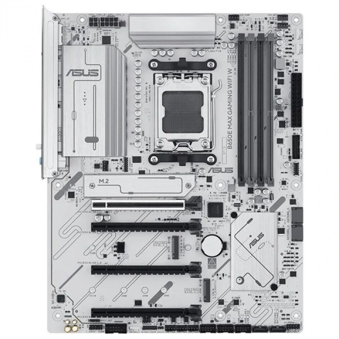 ASUS B650E MAX GAMING WIFI6E W DDR5 HDMI DP PCIE 5.0 AM5 ATX BEYAZ