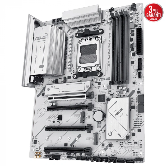ASUS B850 MAX GAMING WIFI W 4xDDR5 HDMI DP 3xM.2 AM5 ANAKART