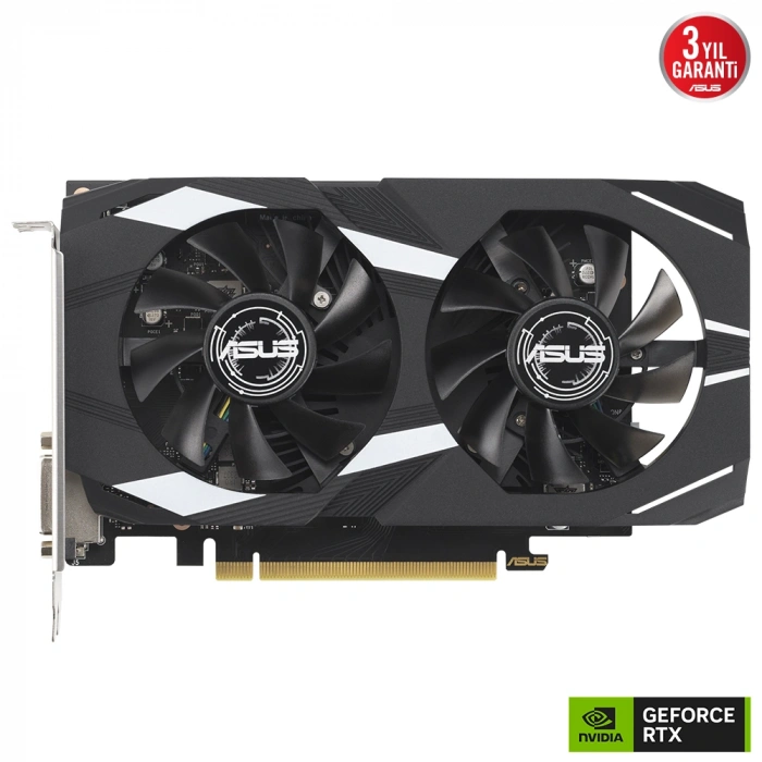ASUS DUAL-RTX3050-O6G RTX3050 6GB GDDR6 96Bit DVI-D/HDMI/DP PCI-E 4.0