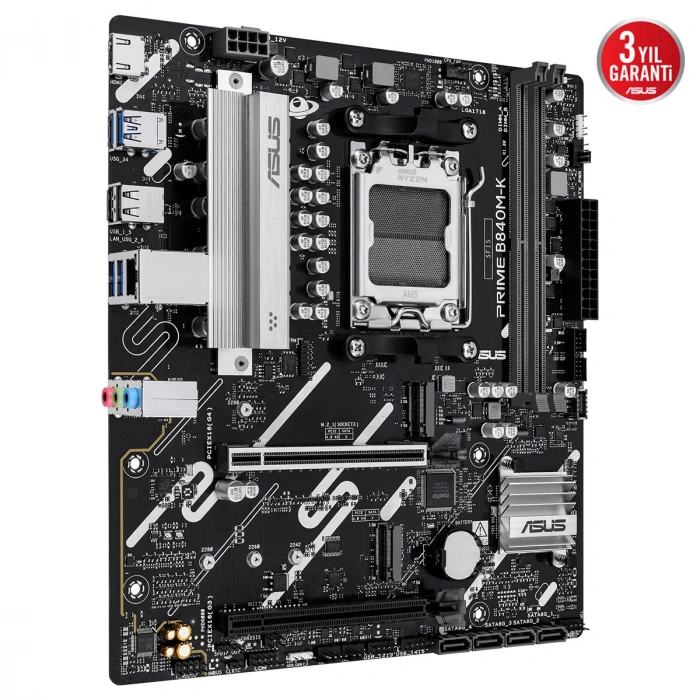 ASUS PRIME B840M-K 2xDDR5 HDMI 2xM.2 AM5 ANAKART