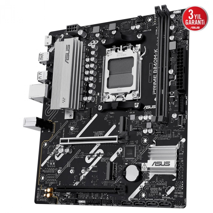 ASUS PRIME B840M-K DDR5 HDMI PCIE 4.0 AM5 mATX