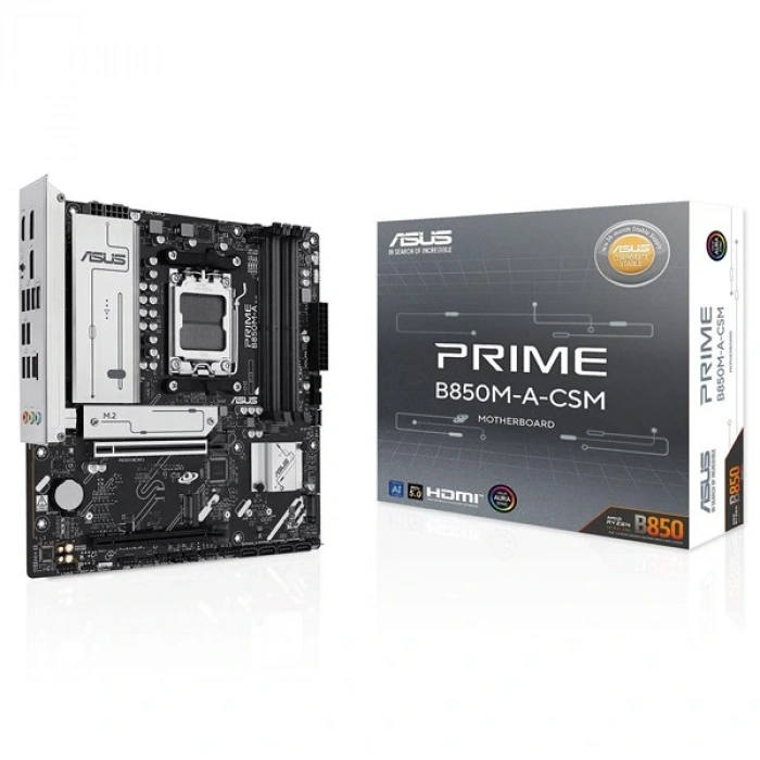 ASUS PRIME B850M-A-CSM DDR5 HDMI-DP PCIE 5.0 AM5 MATX KURUMSAL ANAKART