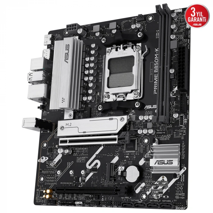 ASUS PRIME B850M-K 4xDDR5 HDMI+DP 2xM.2 AM5 ANAKART