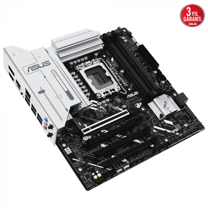 ASUS PRIME Z890M-PLUS WIFI 4x DDR5 DP/HDMI 3x M.2 1x 2.5GLAN/WIFI7/BT USB3.2 1851P ANAKART